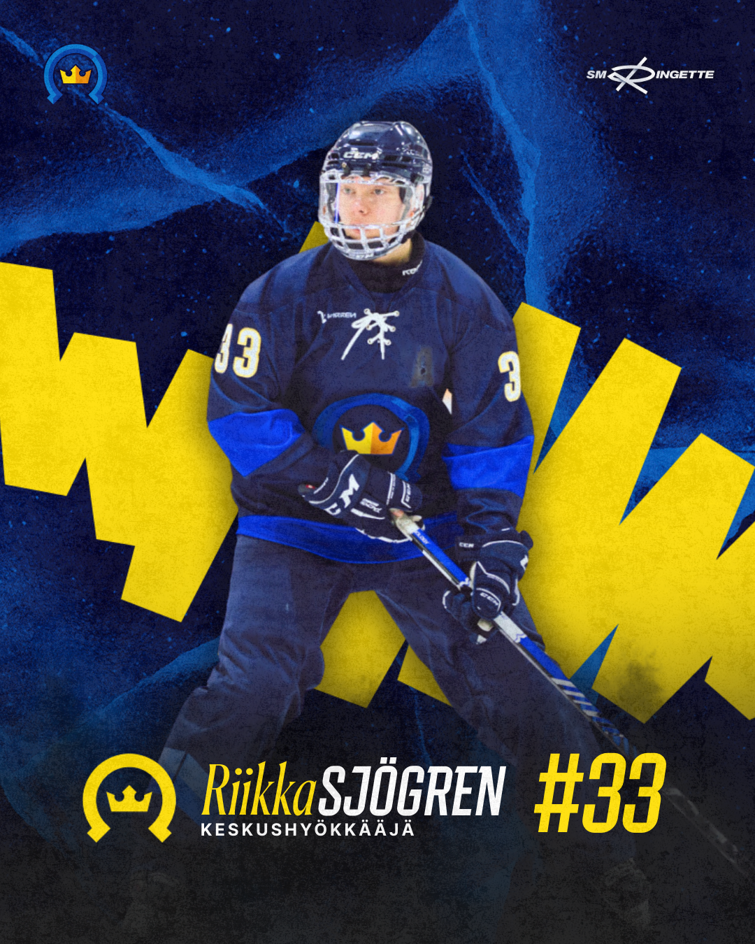 Riikka Sjögren #33